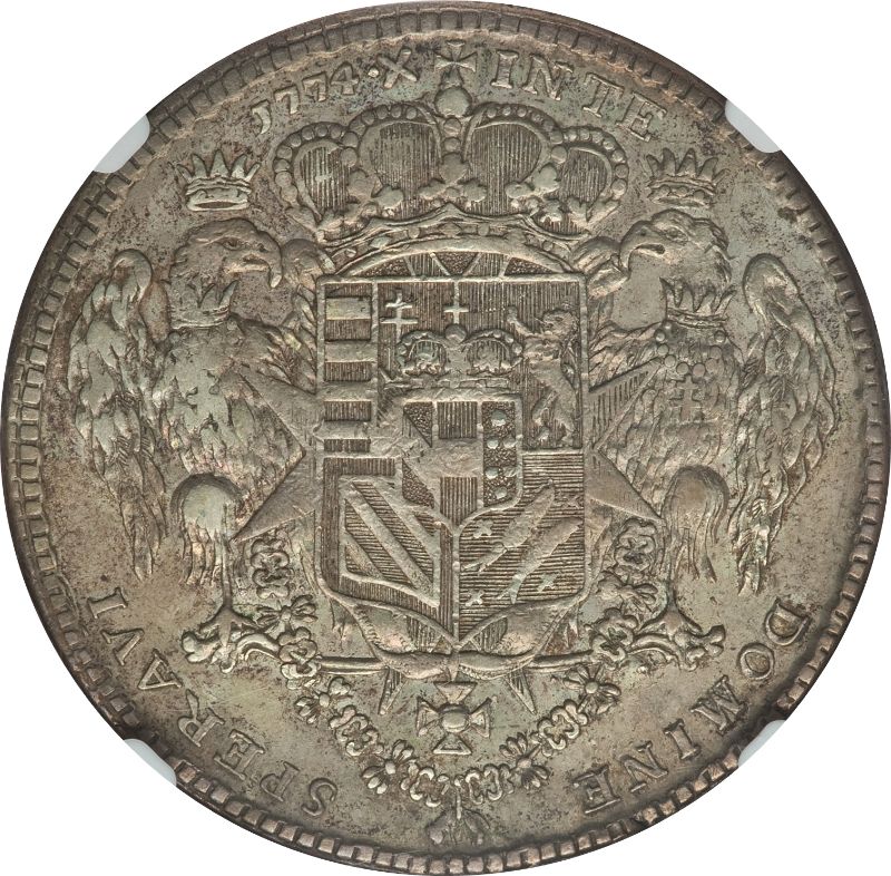 Reverso de 1 Tallero - Pietro Leopoldo