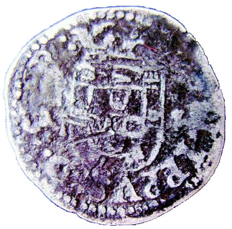 Moneda 1 Vintem - Filipe II | 1598 - 1621 - Anverso Anverso de 1 Vintem - Filipe II