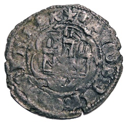 Anverso de 1 Blanca de Real - Enrique IV (Burgos)