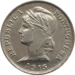 Anverso de 10 Centavos de Escudo