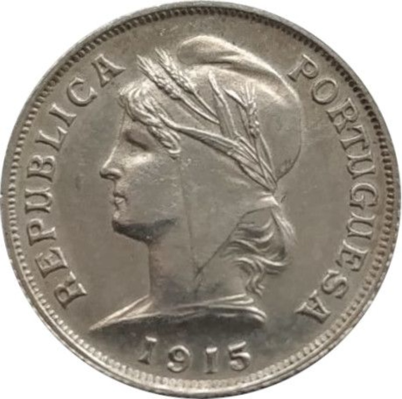 Anverso de 10 Centavos de Escudo