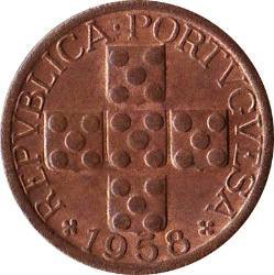 Anverso de 10 Centavos de Escudo