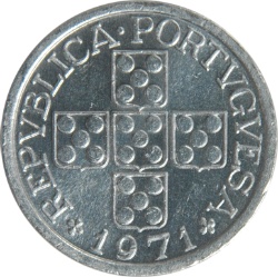 Anverso de 10 Centavos de Escudo