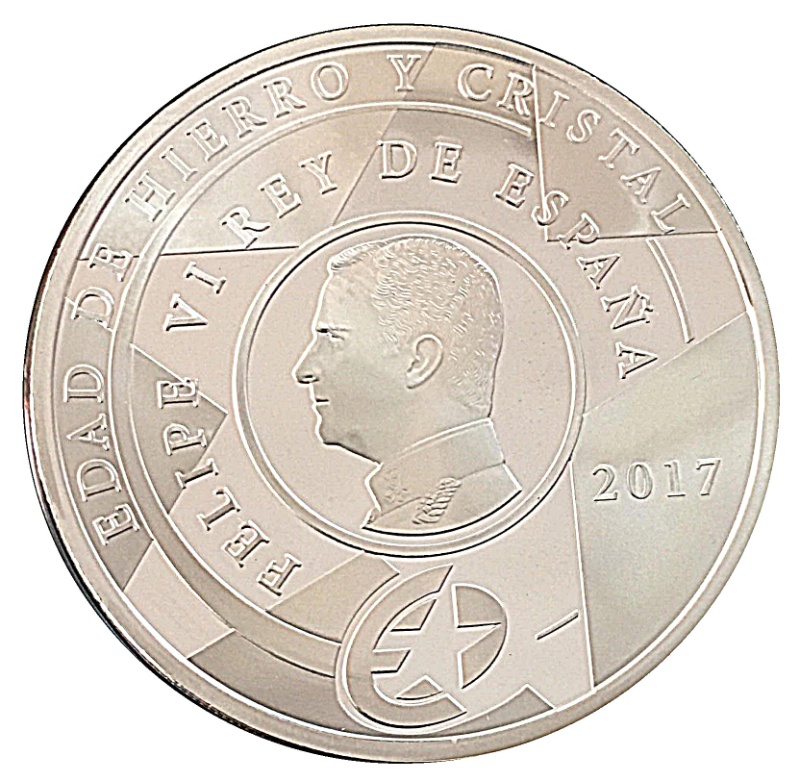 Anverso de 10 Euro - Felipe VI (Edad de Hierro y Cristal)