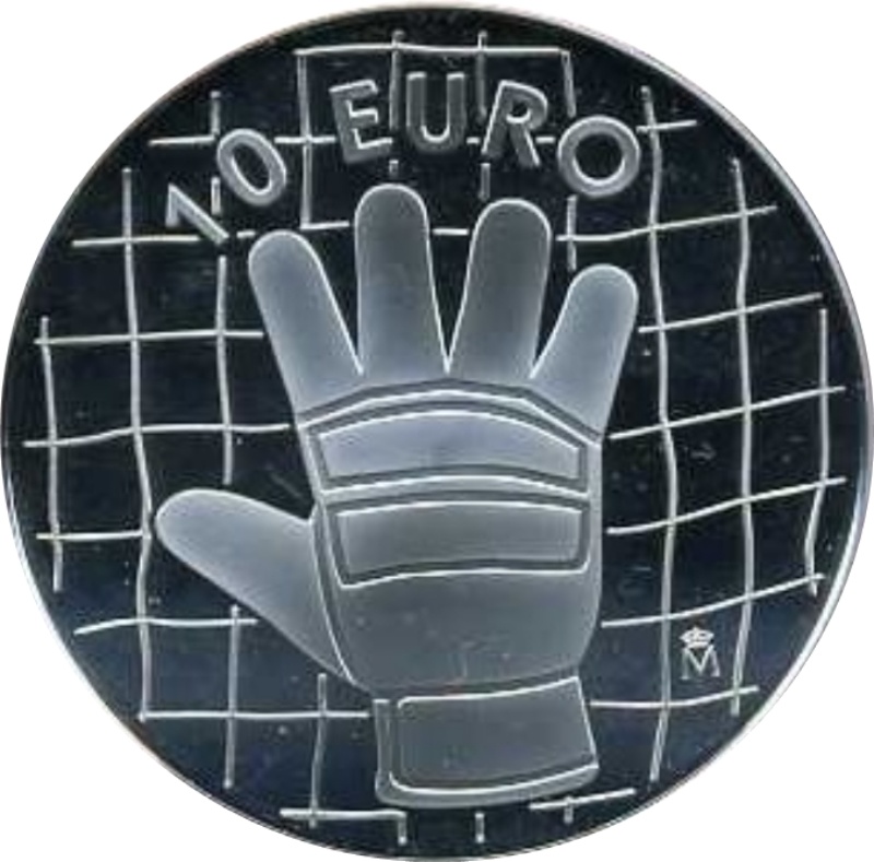 Reverso de 10 Euros (Copa del Mundo - Letra «L»)