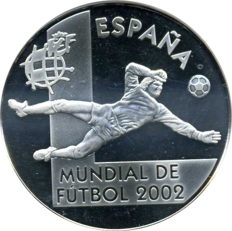 Anverso de 10 Euros (Copa del Mundo - Letra «L»)