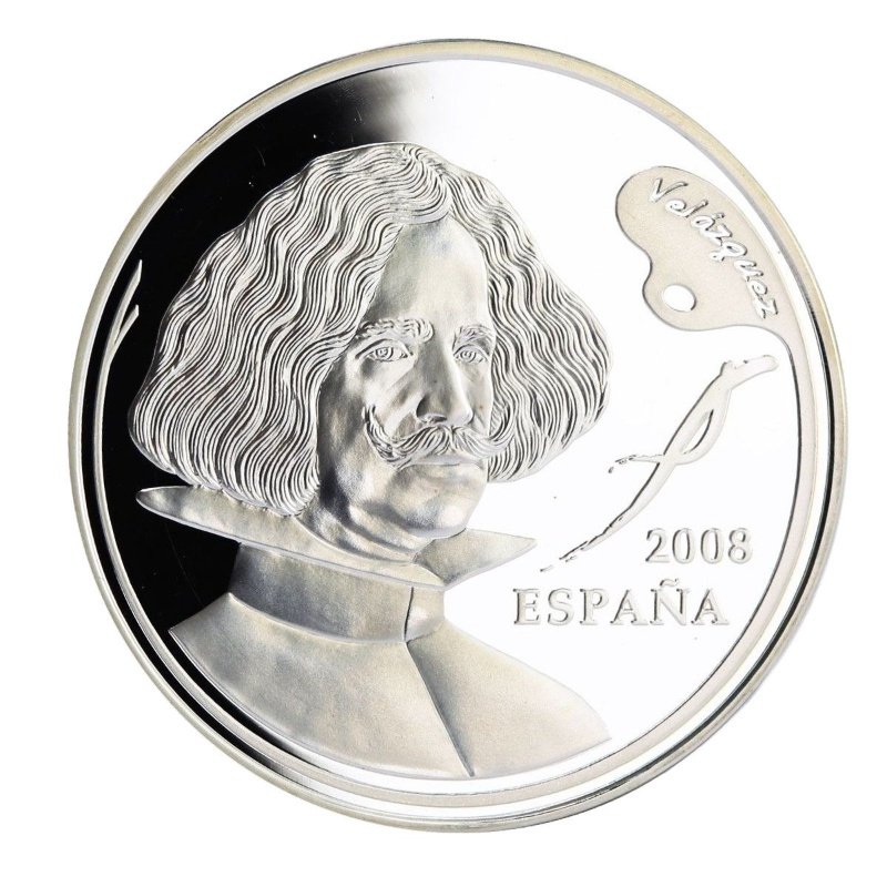 Anverso de 10 Euros (Diego Velázquez)