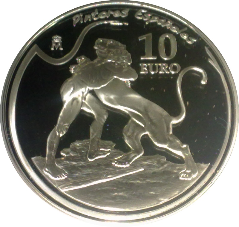 Reverso de 10 Euros (Francisco de Zurbarán)