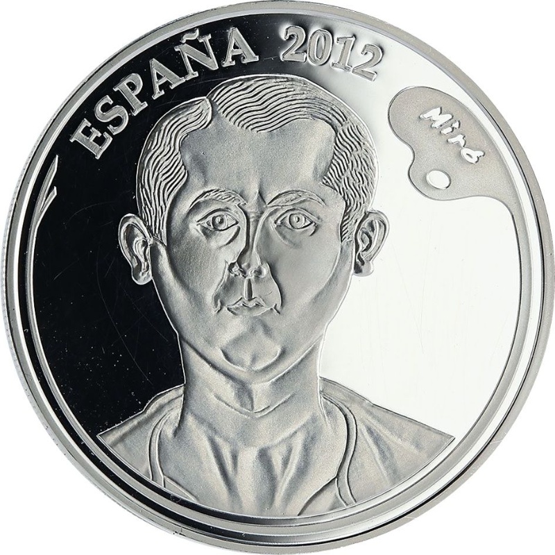 Anverso de 10 Euros (Joan Miró - Estrella Matinal)