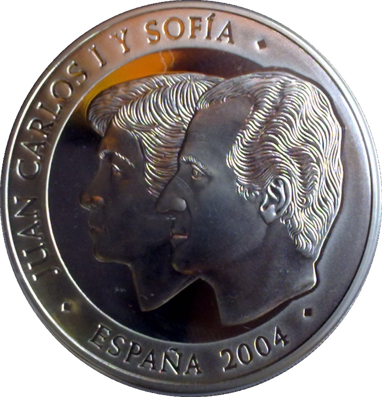 Anverso de 10 Euros - Juan Carlos I (Boda del Príncipe Felipe y Letizia)