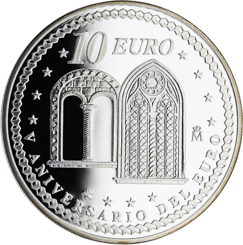 Reverso de 10 Euros - Juan Carlos I (Euro Circulación - Liberalismo)
