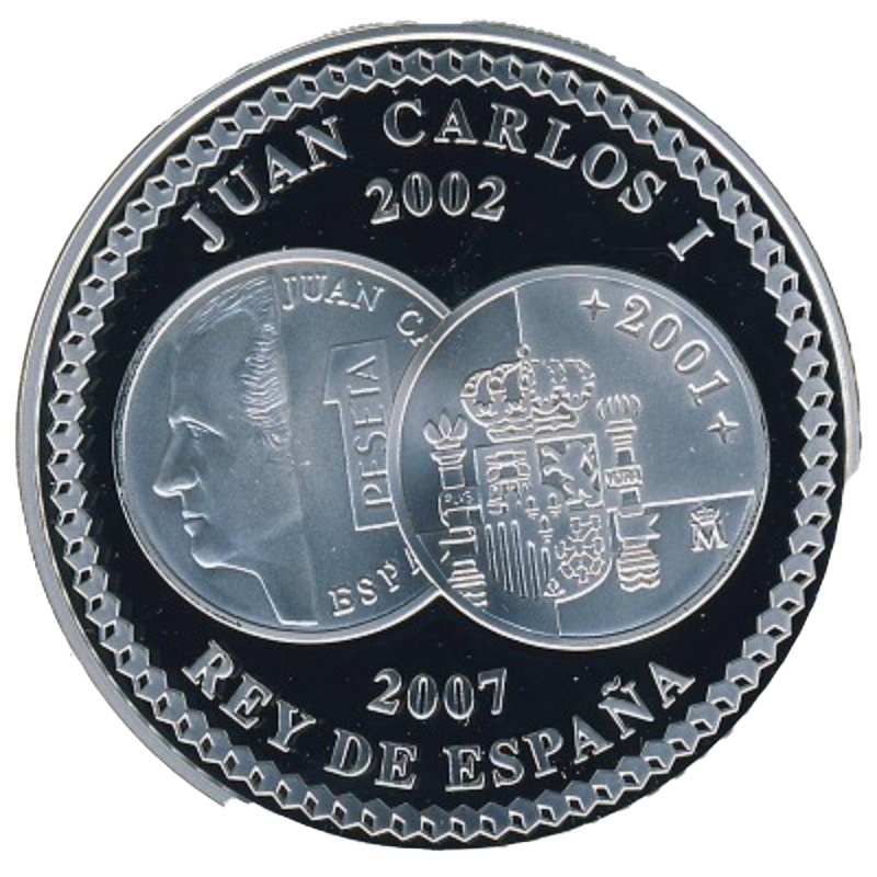 Moneda 10 Euros - Juan Carlos I (Euro Circulación - Unión) | 2007 - Reverso Reverso de 10 Euros - Juan Carlos I (Euro Circulación - Unión)