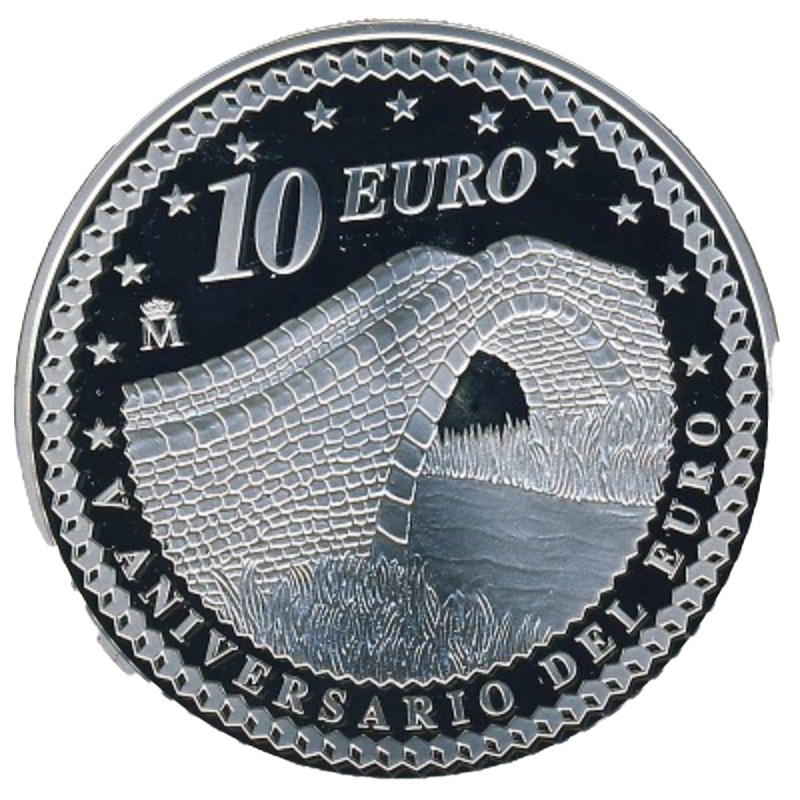 Moneda 10 Euros - Juan Carlos I (Euro Circulación - Unión) | 2007 - Anverso Anverso de 10 Euros - Juan Carlos I (Euro Circulación - Unión)