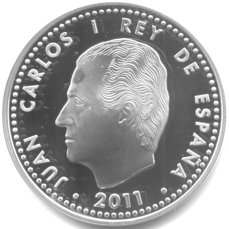 Anverso de 10 Euros - Juan Carlos I (Francisco de Orellana)