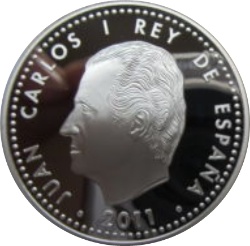 Anverso de 10 Euros - Juan Carlos I (Intercambio Cultural Hispano-Ruso)