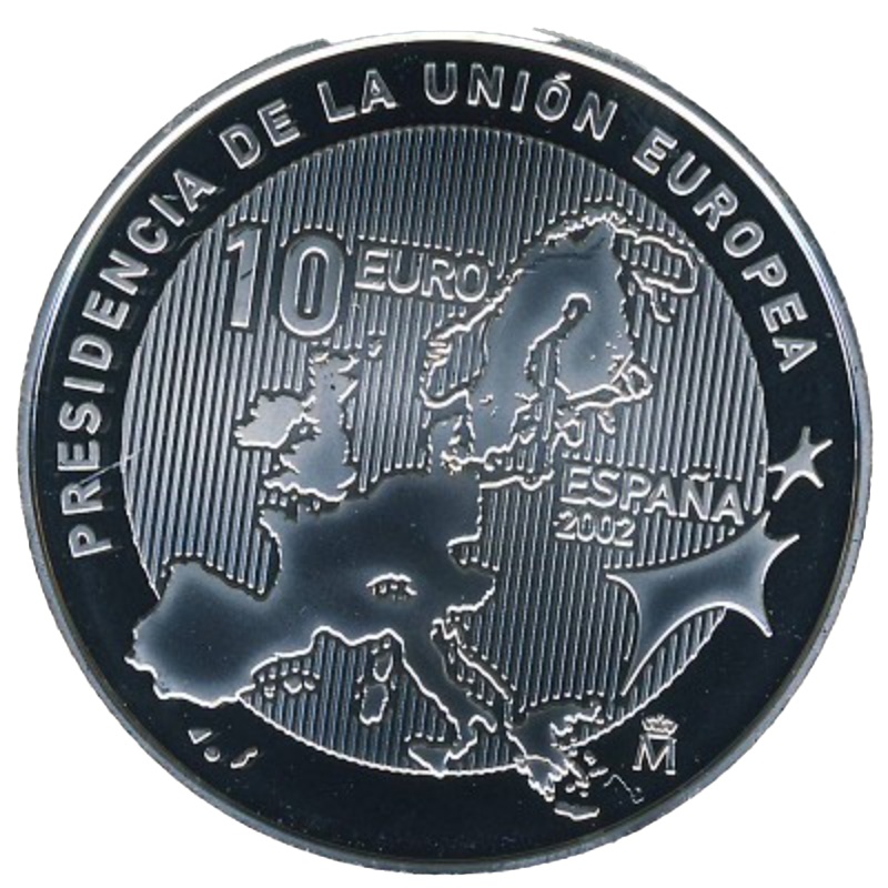 Anverso de 10 Euros - Juan Carlos I (Presidencia Española)