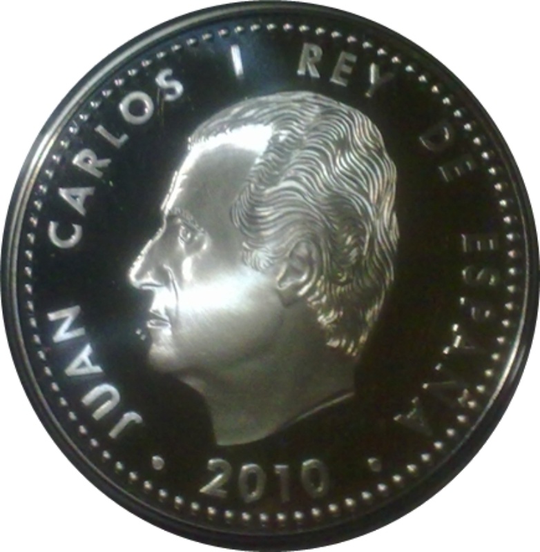 Anverso de 10 Euros - Juan Carlos I (Sagrada Familia de Gaudí)