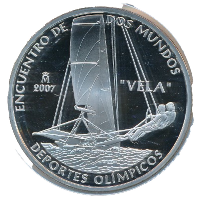 Anverso de 10 Euros - Juan Carlos I (Vela)