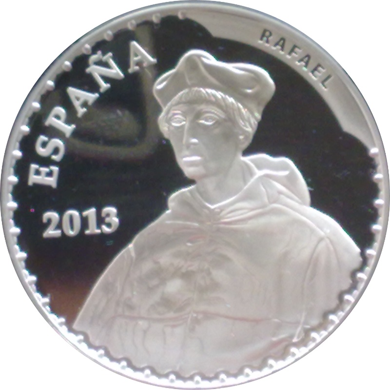 Anverso de 10 Euros (Rafael)