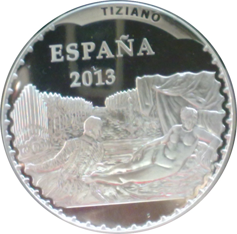 Anverso de 10 Euros (Tiziano)