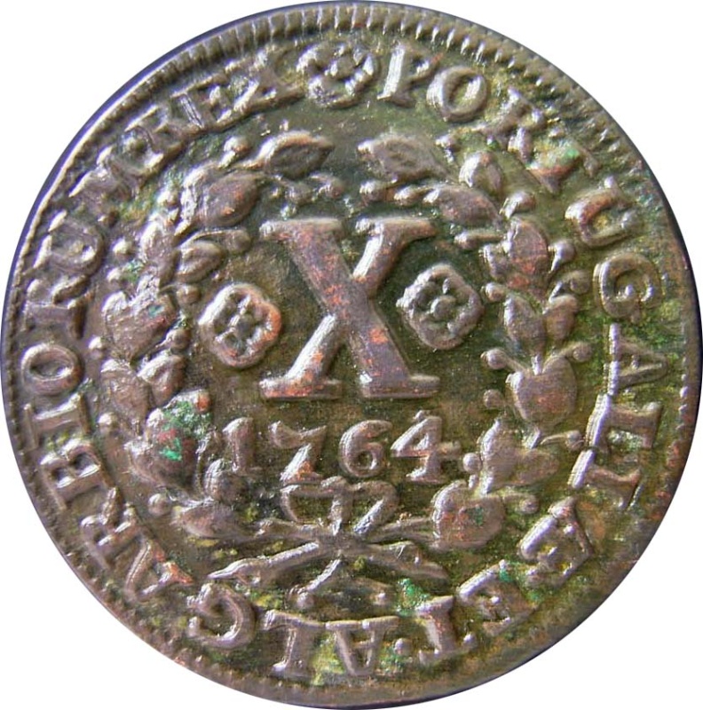Reverso de 10 Reales (Réais) - José I