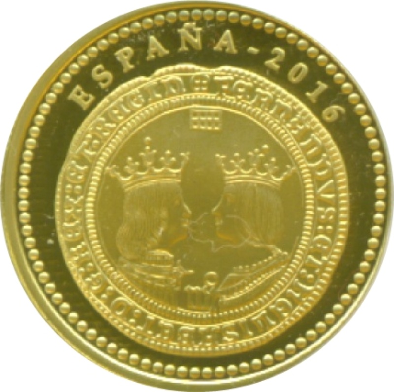 Anverso de 100 Euros (Fernando II de Aragón)