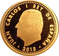 Anverso de 100 Euros - Juan Carlos I (Granada)