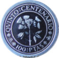 Reverso de 100 Pesetas (Celestino Mutis)