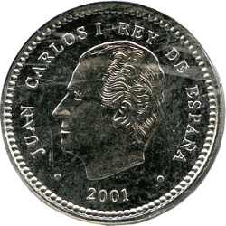 Anverso de 100 Pesetas - Juan Carlos I (Plata)