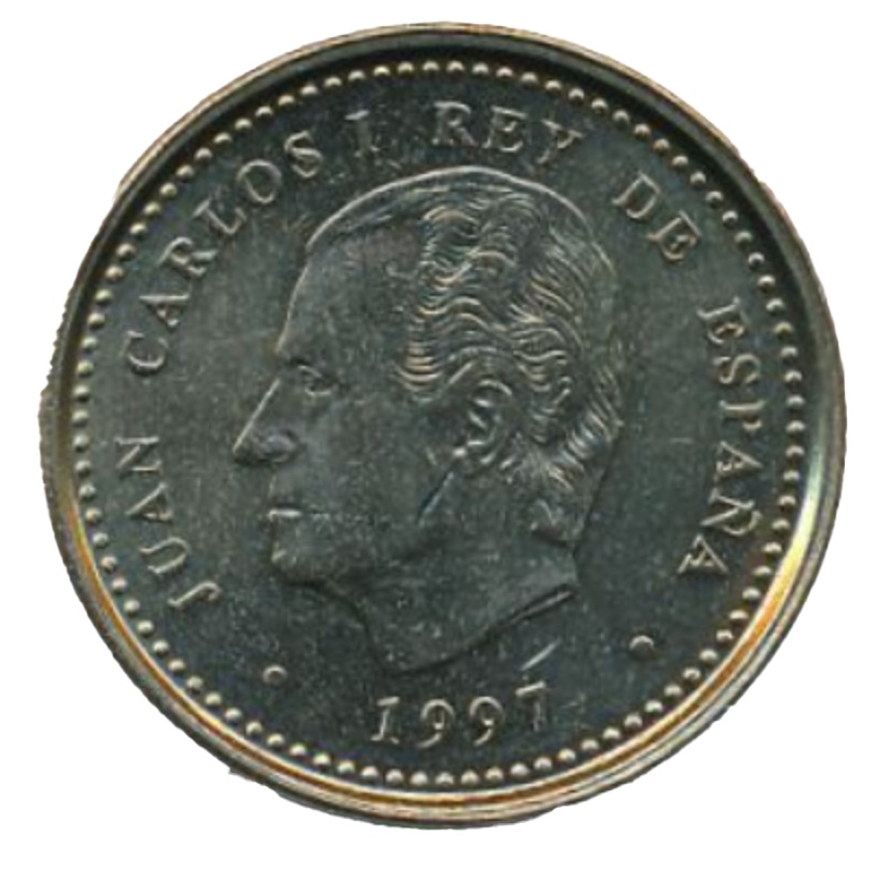 Reverso de 100 Pesetas - Juan Carlos I (Teatro Real)
