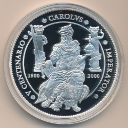 Reverso de 10.000 Pesetas - Juan Carlos I (Carlos V)