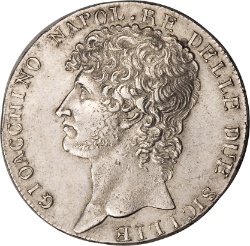 Anverso de 12 Carlini - Joachim Murat