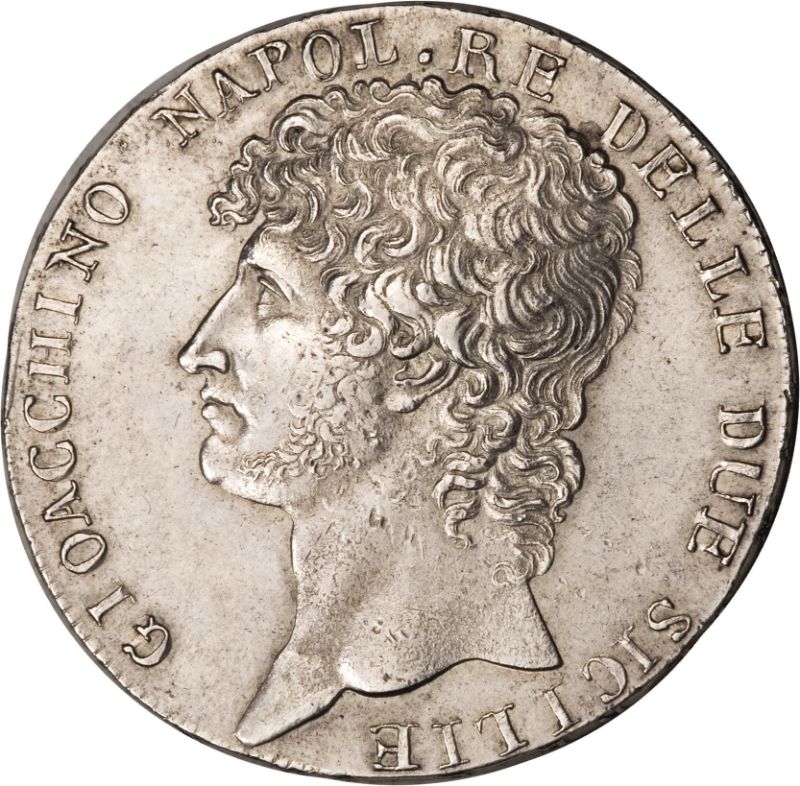 Moneda 12 Carlini - Joachim Murat | 1809 - 1810 - Anverso Anverso de 12 Carlini - Joachim Murat