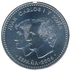 Reverso de 12 Euros - Juan Carlos I (Cristóbal Colón)