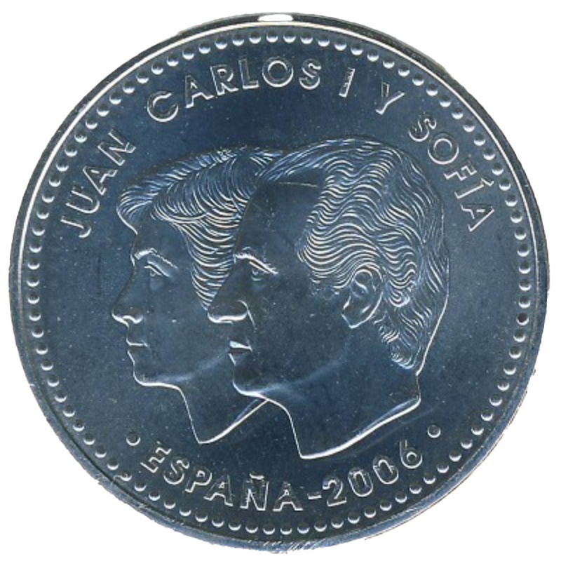 Reverso de 12 Euros - Juan Carlos I (Cristóbal Colón)