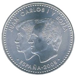 Reverso de 12 Euros - Juan Carlos I (Don Quijote)