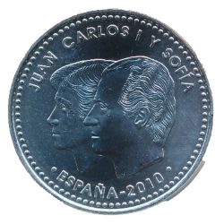 Reverso de 12 Euros - Juan Carlos I (Presidencia Española de la Unión Europea)