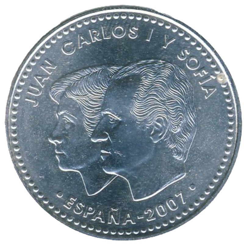 Reverso de 12 Euros - Juan Carlos I (Tratado de Roma)
