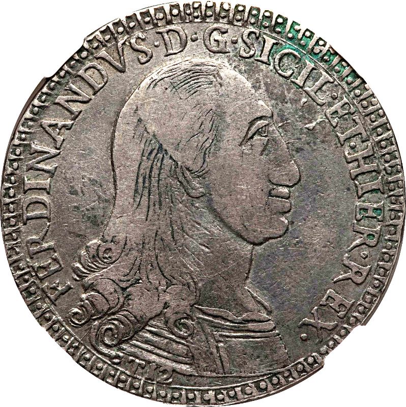 Anverso de 12 Tari - Ferdinando I