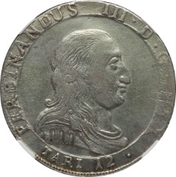Anverso de 12 Tari - Ferdinando III
