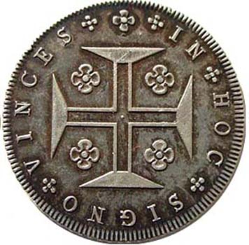 Moneda 12 Vinténs - João VI | 1818 - 1822 - Reverso Reverso de 12 Vinténs - João VI