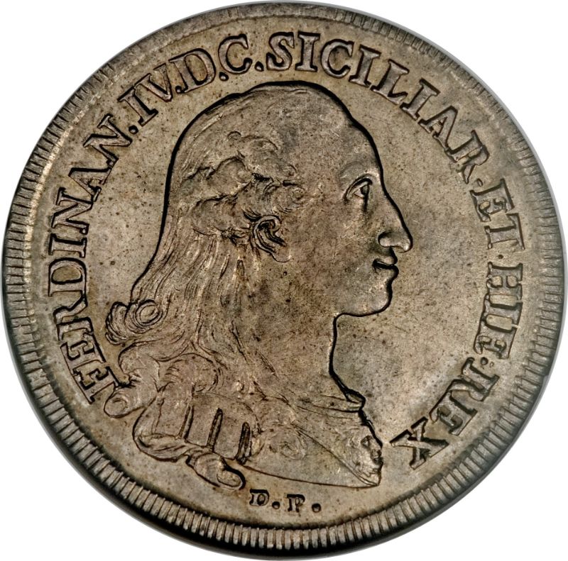 Anverso de 120 Grana - Ferdinando IV