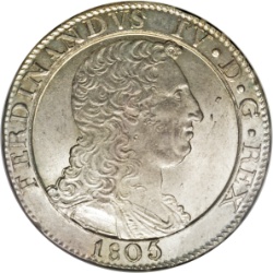 Anverso de 120 Grana - Ferdinando IV