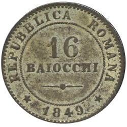 Reverso de 16 Baiocchi