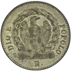 Anverso de 16 Baiocchi
