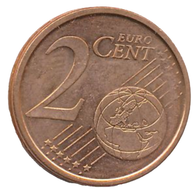 Reverso de 2 Céntimos de euro (1er tipo)