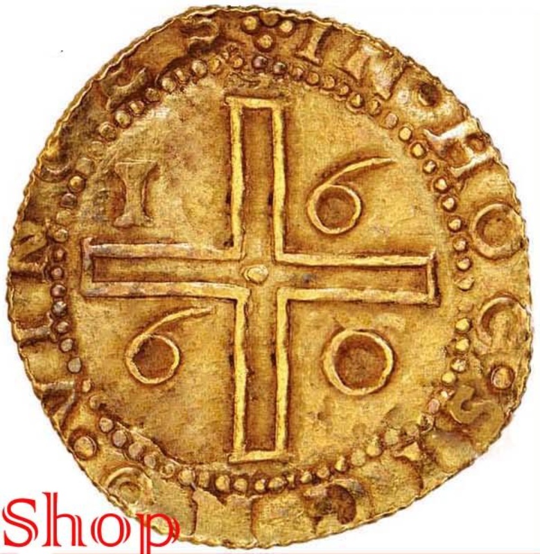 Moneda 2 Cruzados - Alfonso VI | 1660 - Reverso Reverso de 2 Cruzados - Alfonso VI