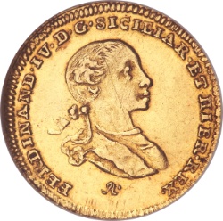 Anverso de 2 Ducati - Ferdinando IV