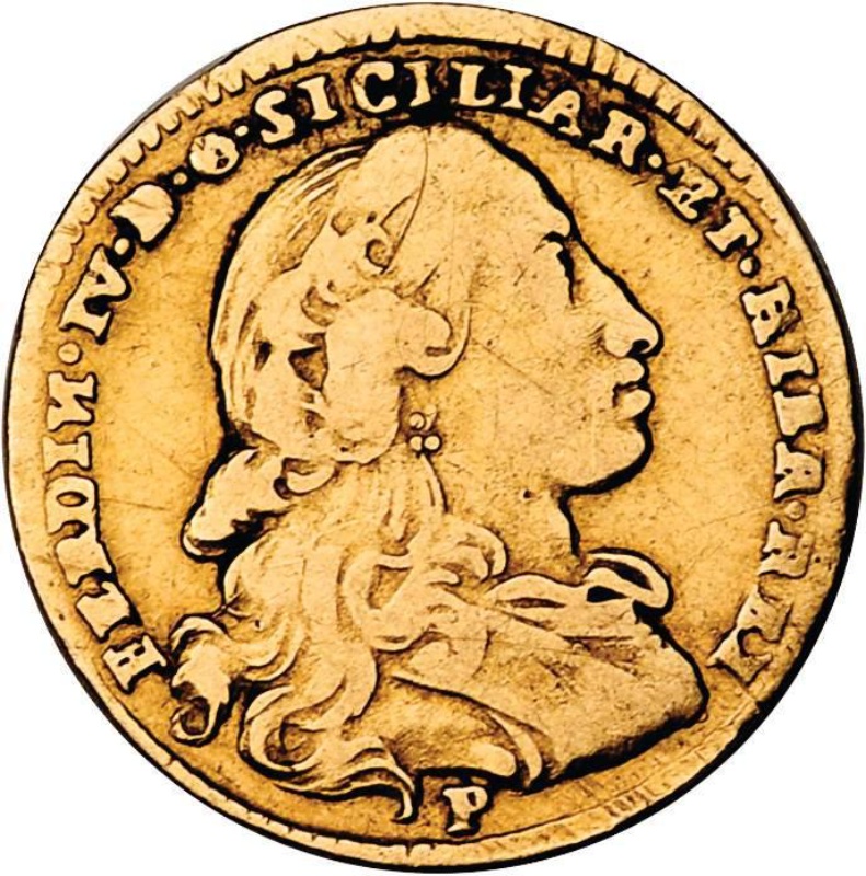 Anverso de 2 Ducati - Ferdinando IV