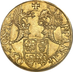Reverso de 2 Ducati - Galeazzo Maria Sforza